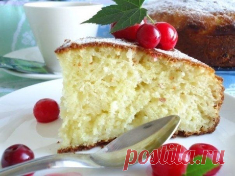 Лимонный кекс.