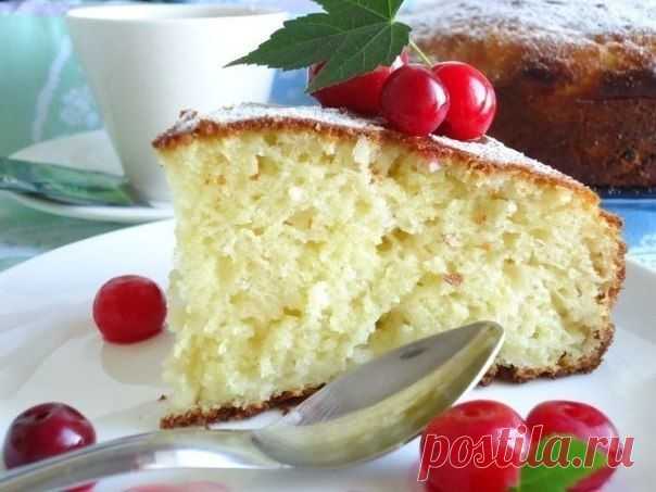 Лимонный кекс.
