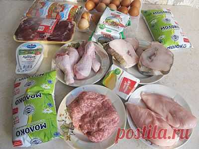 Экономное меню на неделю для семьи за 760 р или 25$ / Меню недели