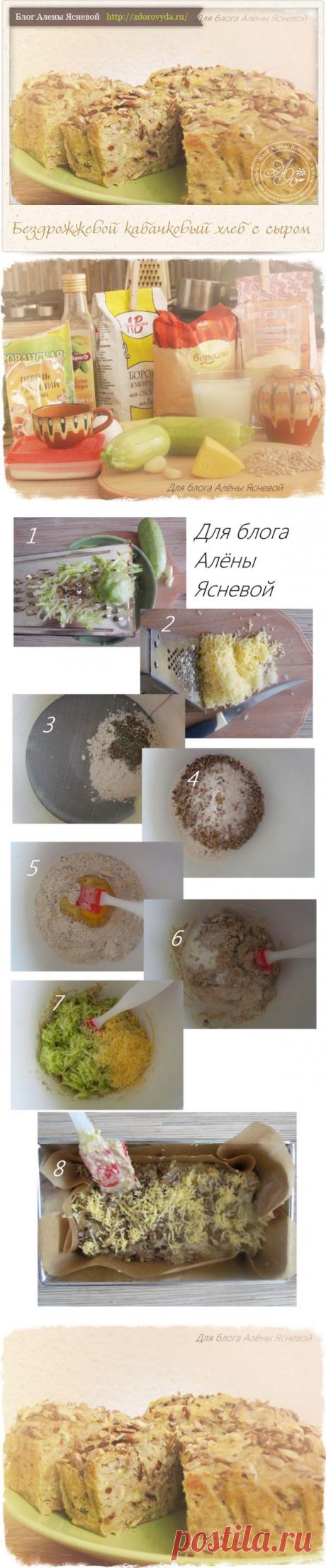 Как испечь вкусный хлеб из кабачков - рецепт с фото