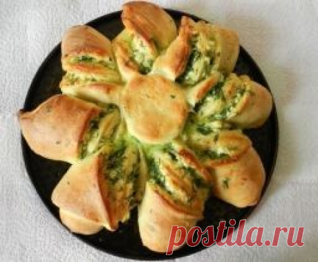 Пирог с сыром и зеленью - Лучшие кулинарные рецепты интернета