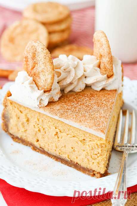 Snickerdoodle Дульсе де Лече Чизкейк - Жизнь Любовь и сахар