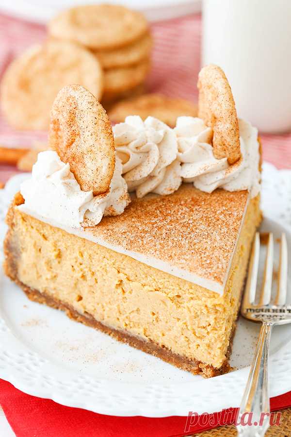Snickerdoodle Дульсе де Лече Чизкейк - Жизнь Любовь и сахар