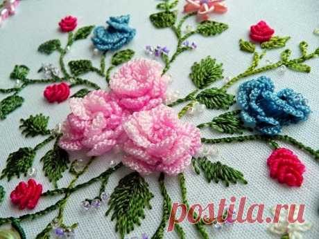 Милые сердцу штучки: Техники вышивания. Часть 18: Brazilian Dimensional Embroidery (Бразильская вышивка)