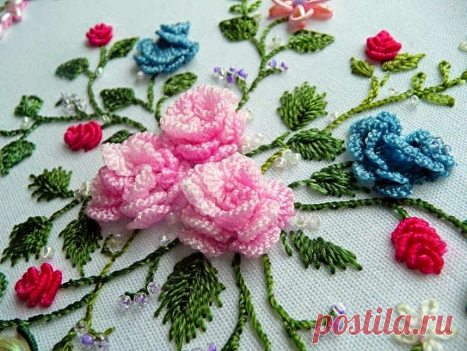 Милые сердцу штучки: Техники вышивания. Часть 18: Brazilian Dimensional Embroidery (Бразильская вышивка)