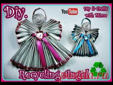 Diy  How to make a little angel recycling  Diy &amp; Crafts with Mirna