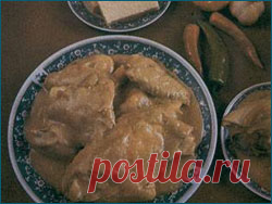 Говядина в сметанном соусе (Лицуклибже) | Кавказская кухня