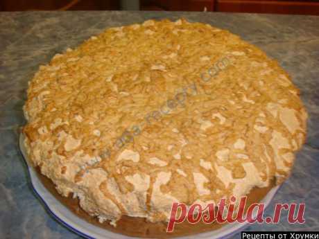 Кулинарный рецепт Яблочный торт с безе с фото