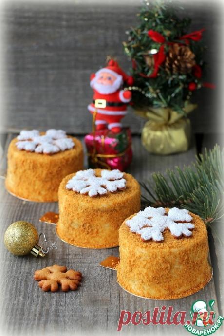 Mini cake "Муссовый Медовик" – кулинарный рецепт