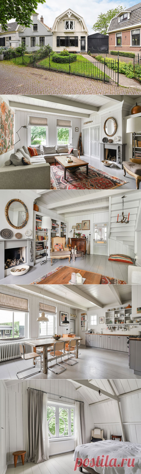Традиционный голландский домик: красивый снаружи, милый внутри