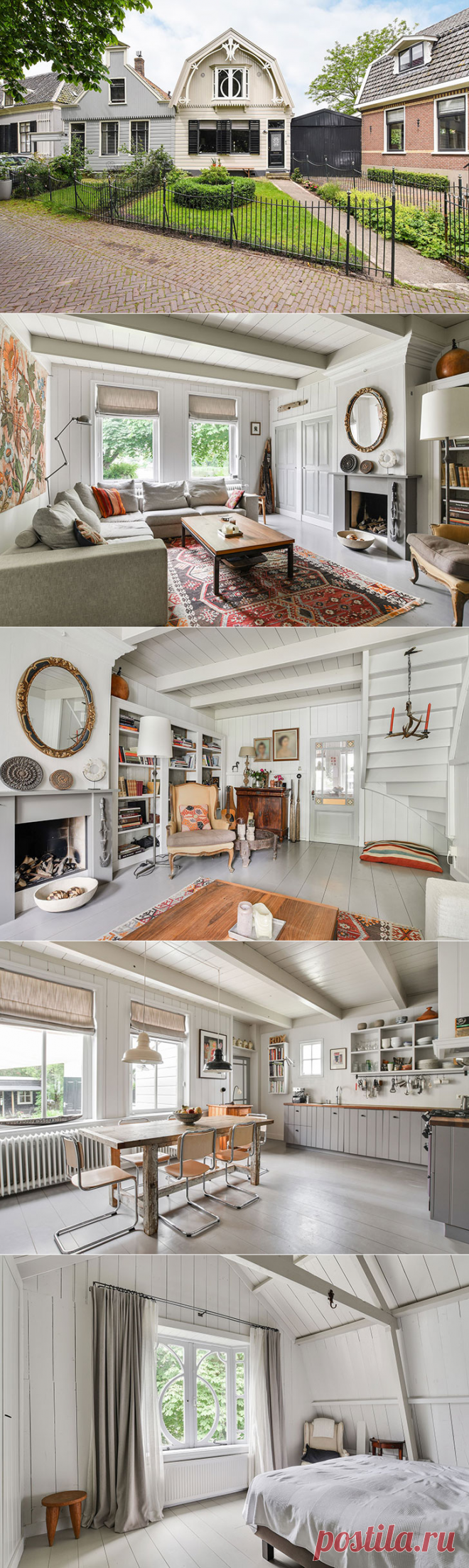 Традиционный голландский домик: красивый снаружи, милый внутри