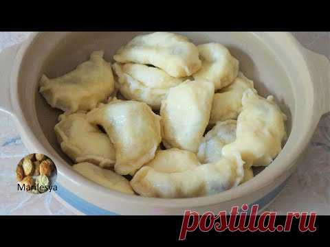 Идеальное дрожжевое тесто на ягодные вареники,вареники с вишней не текут не лопаются,нежные!