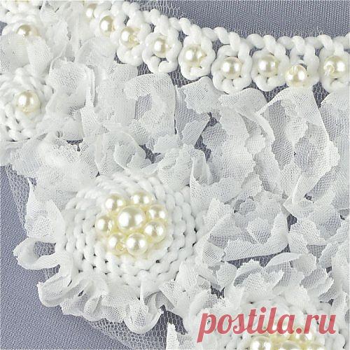 Колье-воротник Текстиль «Модная Штучка» арт.клС-044 | Интернет-магазин украшений из натуральных камней