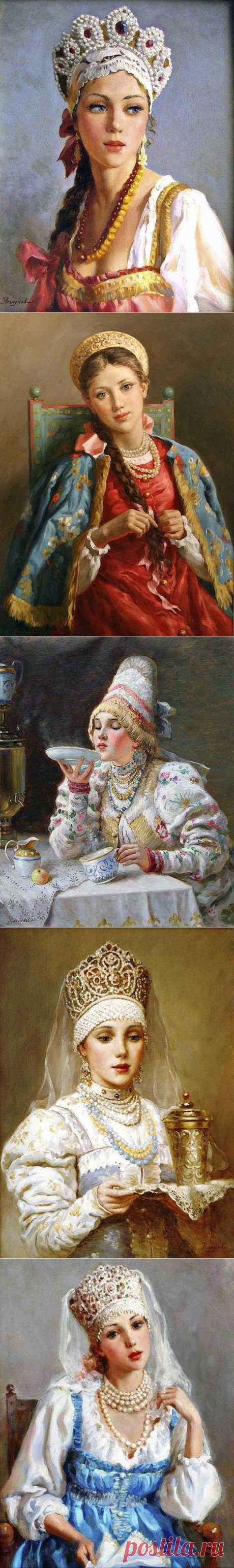 Владислав Нагорнов. Русские красавицы