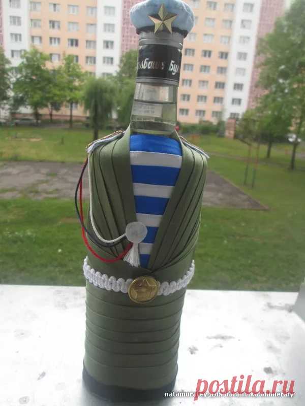 оформление бутылки на 23 февраля своими руками: 14 тыс изображений найдено в Яндекс.Картинках