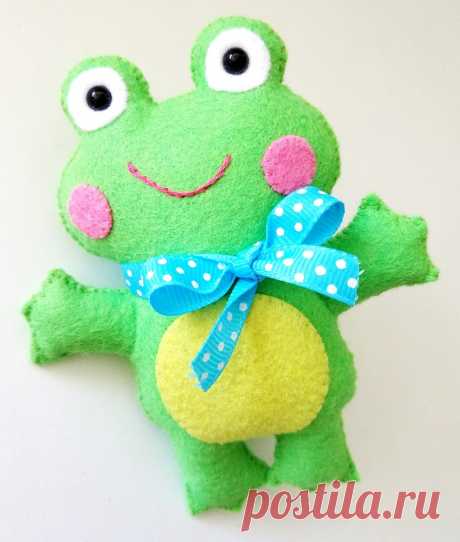 Vzorec za šivanje igrač Felt Frog Softie - Vadnica - PDF Epattern - Pomladna krastača Mehki E vzorec - Etsy Slovenija
