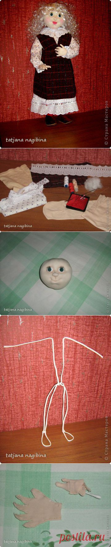 Мастер-класс "Кукла из колготок" | Страна Мастеров