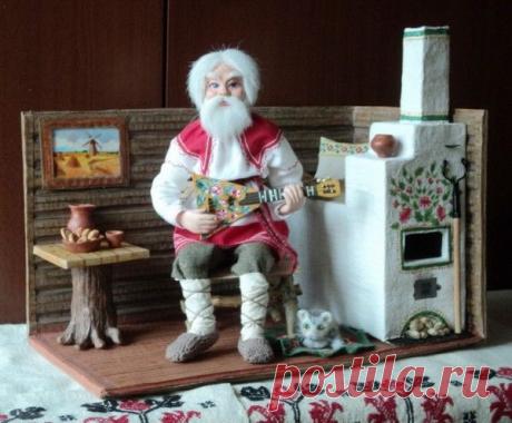 Балалайка из картона - Мастер-класс