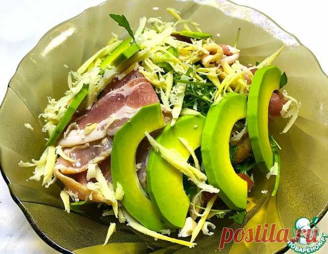 Салат с рукколой, курицей и прошутто – кулинарный рецепт