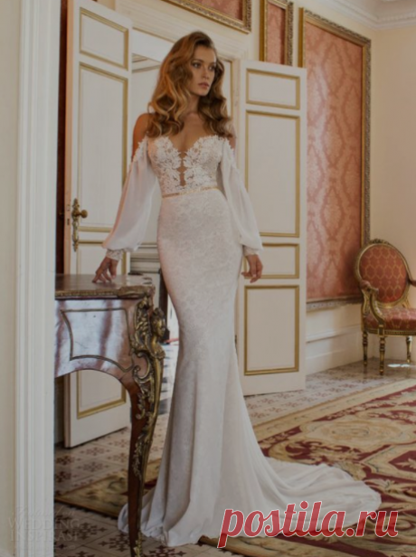 Свадебное платье русалочка (рыбка) - фото