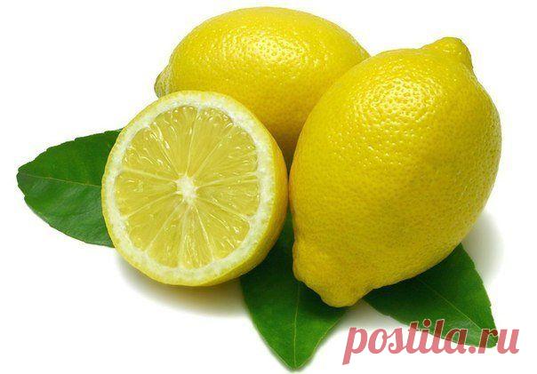 Необычное использование лимонного сока.