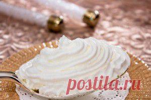 Белковый крем (заварной)