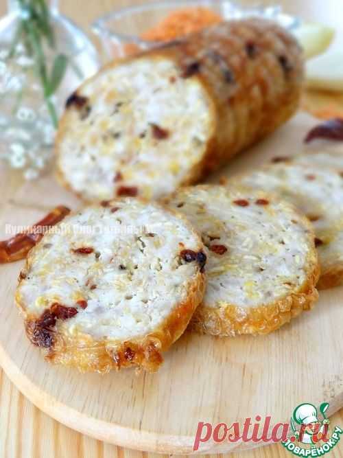 Куриная холодная закуска с чечевицей - кулинарный рецепт