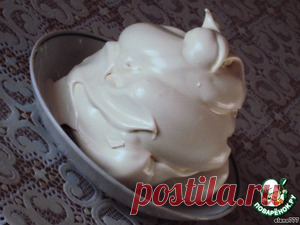 Меренговый крем с карамелью и кофе - кулинарный рецепт