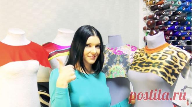 Способы обработки горловины трикотажных изделий (Шитье и крой) — Журнал Вдохновение Рукодельницы