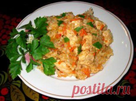 Курица с рисом по-быстрому | Кудесницам