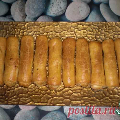 "Сигары"-пирожки с капустой