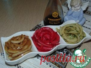 Маринованный лук "Восточные краски" - кулинарный рецепт