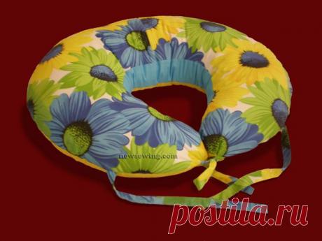 Шьем подушку-подголовник