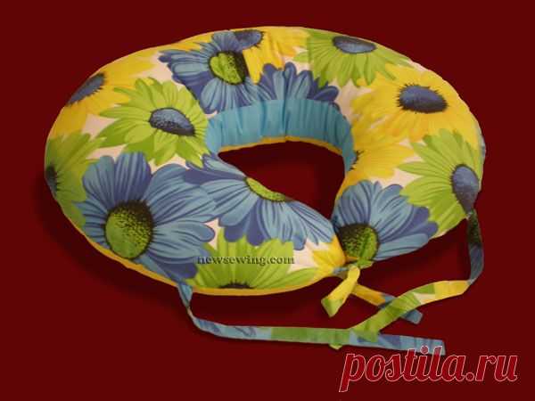 Шьем подушку-подголовник
