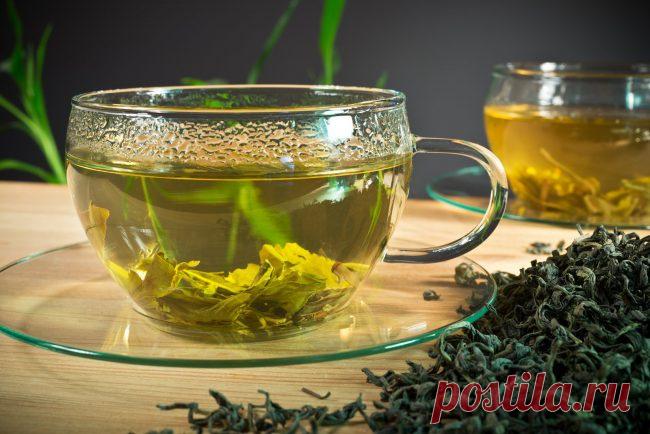 Зелёный чай может помочь оздоровить глаза.