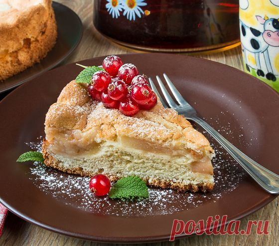 Классическая яблочная шарлотка - Пошаговый рецепт с фото | Выпечка | Вкусный блог - рецепты под настроение