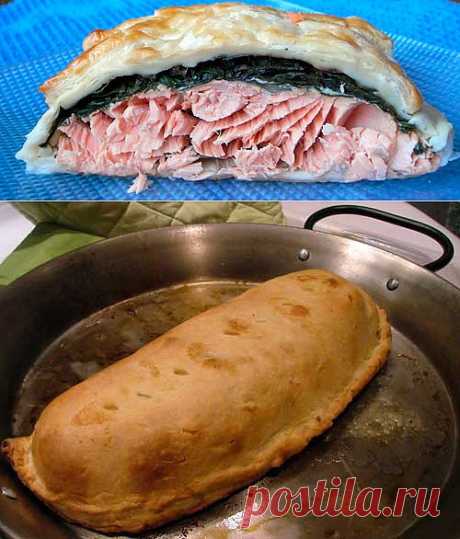 рыбный пирог