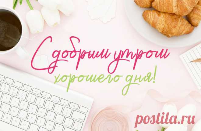 Картинки с добрым утром хорошего дня