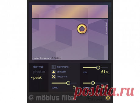 iZotope Mobius Filter v1.00 Incl Emulator-R2R | 50 MB
Perpetual Motion Machine

Add movement and emotion to your music with Mobius Filter’s infinitely ascending or descending filter sweeps. Find the sweet spot for your track quickly and fluidly, to push to extreme heights or add subtle hints of motion.
