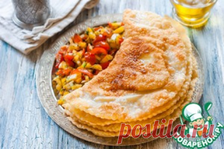 Крымские чебуреки - кулинарный рецепт