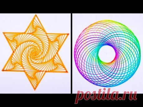 21 странный трюк рисования для скучных дней