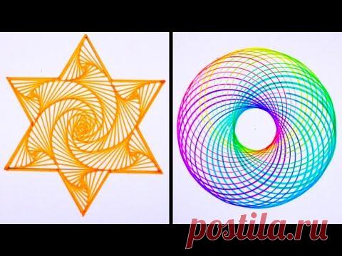 21 странный трюк рисования для скучных дней