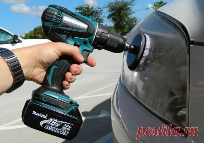 Насадки на дрель для полировки автомобиля