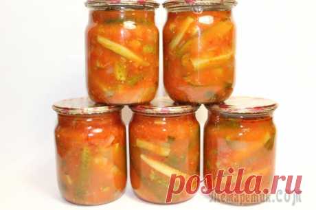 Огурцы в томатном маринаде Всем привет! Сегодня поделюсь очередным вкуснейшим рецептом закруток из огурцов. Прелестные огуречные дольки не оставят вас равнодушными))) Как обычно, рецепт будет достаточно прост и быстр в приготов...