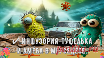 На первый взгляд, сочетание таких различных понятий, как инфузория-туфелька и амёба в Мерседесе, может показаться странным, но давайте попробуем связать их более творчески и глубже понять смысл этой пары.