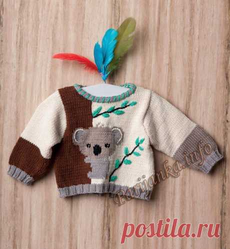 Распашонка или пуловер (д) 27*119 Phildar №4683