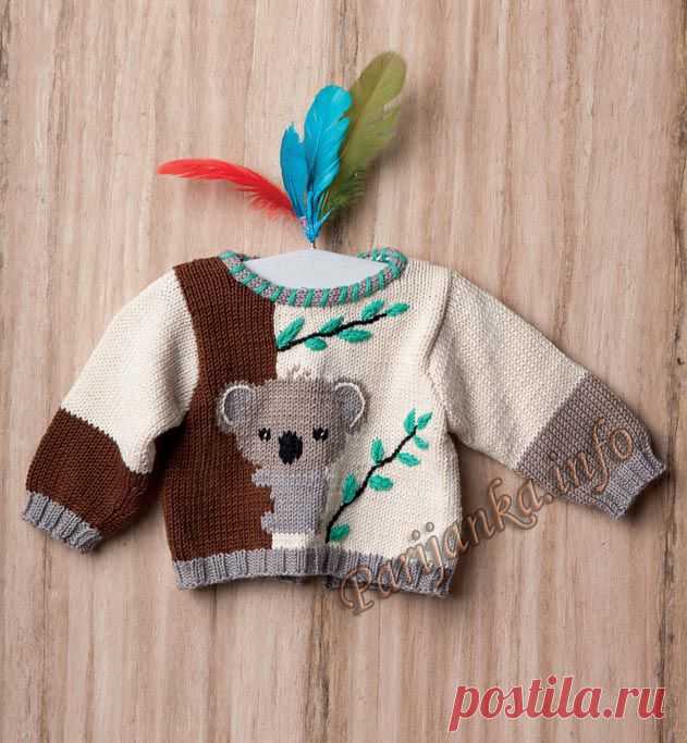 Распашонка или пуловер (д) 27*119 Phildar №4683