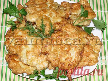 Рецепт куриных оладий