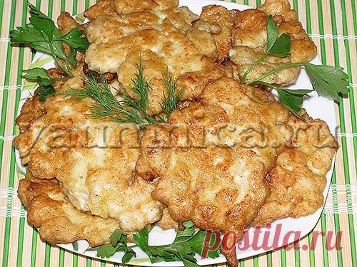 Рецепт куриных оладий