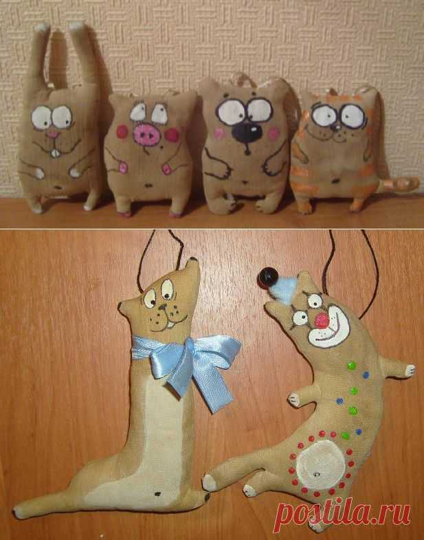 Печеные кофейные звери.